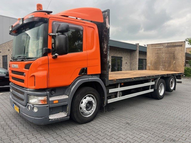 Scania P340 6x2 - 드롭사이드/ 플랫베드 트럭 : 사진 1 Scania P340 6x2 - 드롭사이드/ 플랫베드 트럭 : 사진 1