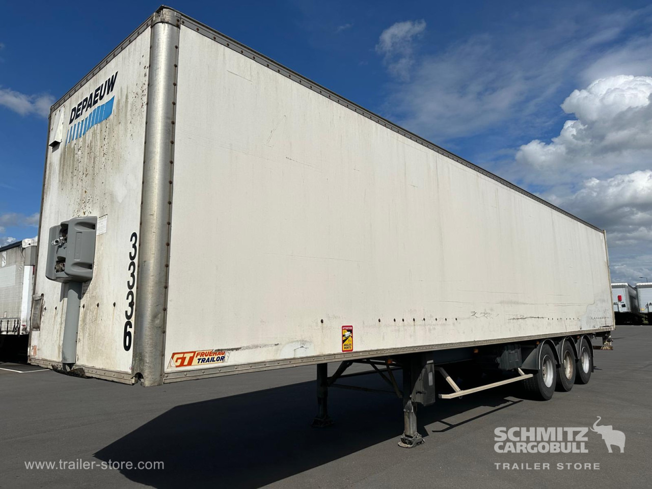 Dryfreight Standard - 밀폐형 박스 세미 트레일러 : 사진 1 Dryfreight Standard - 밀폐형 박스 세미 트레일러 : 사진 1