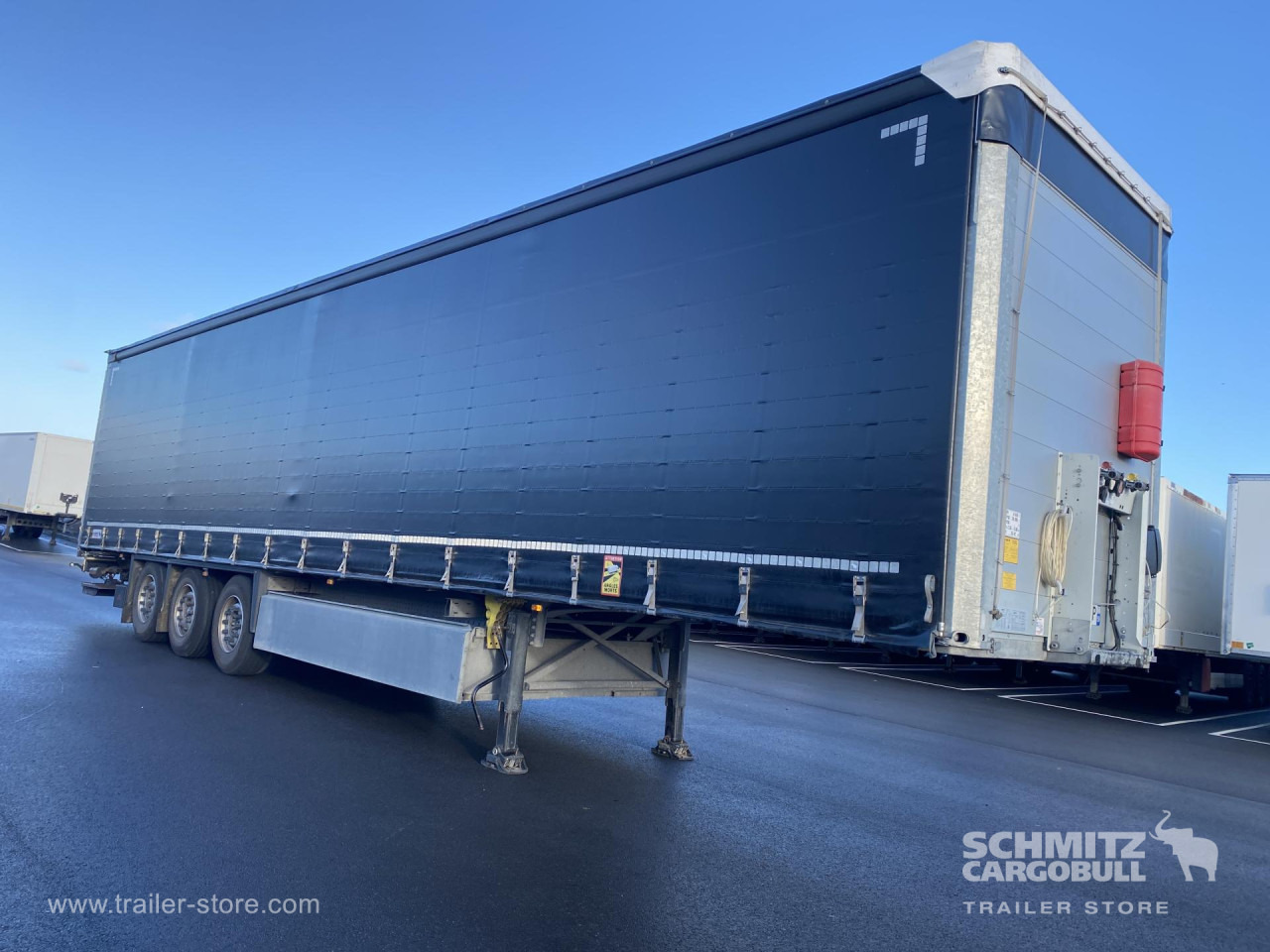 SCHMITZ Curtainsider Standard Taillift - 커튼사이더 세미 트레일러 : 사진 1 SCHMITZ Curtainsider Standard Taillift - 커튼사이더 세미 트레일러 : 사진 1