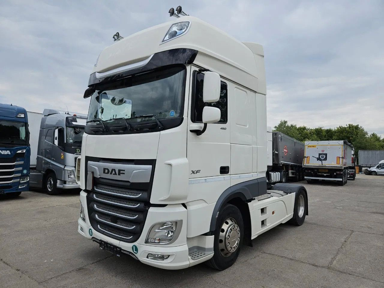DAF XF 480 SSC Full Spoiler Alloy wheels Standklima - 트랙터 유닛 : 사진 1 DAF XF 480 SSC Full Spoiler Alloy wheels Standklima - 트랙터 유닛 : 사진 1