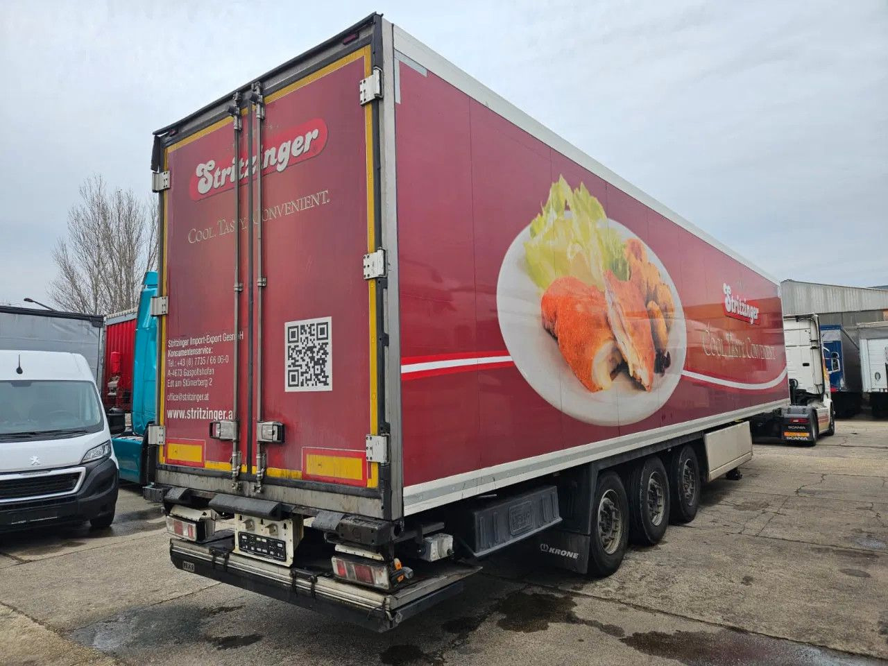 Krone SD Carrier Vector I950 Mt Multi Temp, Tail Lift, - 냉동 세미 트레일러 : 사진 4 Krone SD Carrier Vector I950 Mt Multi Temp, Tail Lift, - 냉동 세미 트레일러 : 사진 4