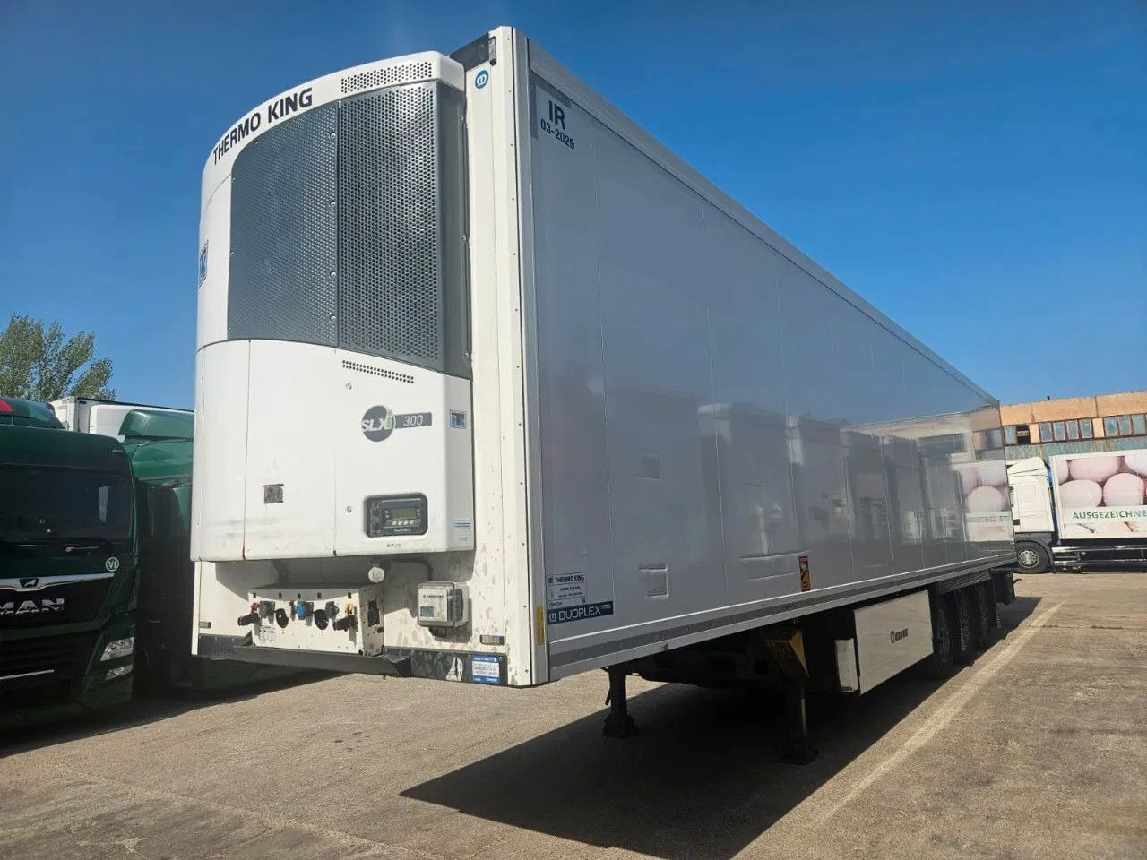 Krone SDR 27eL4-S - Frigo ThermoKing SLX300 - Lifting - 냉동 세미 트레일러 : 사진 4 Krone SDR 27eL4-S - Frigo ThermoKing SLX300 - Lifting - 냉동 세미 트레일러 : 사진 4