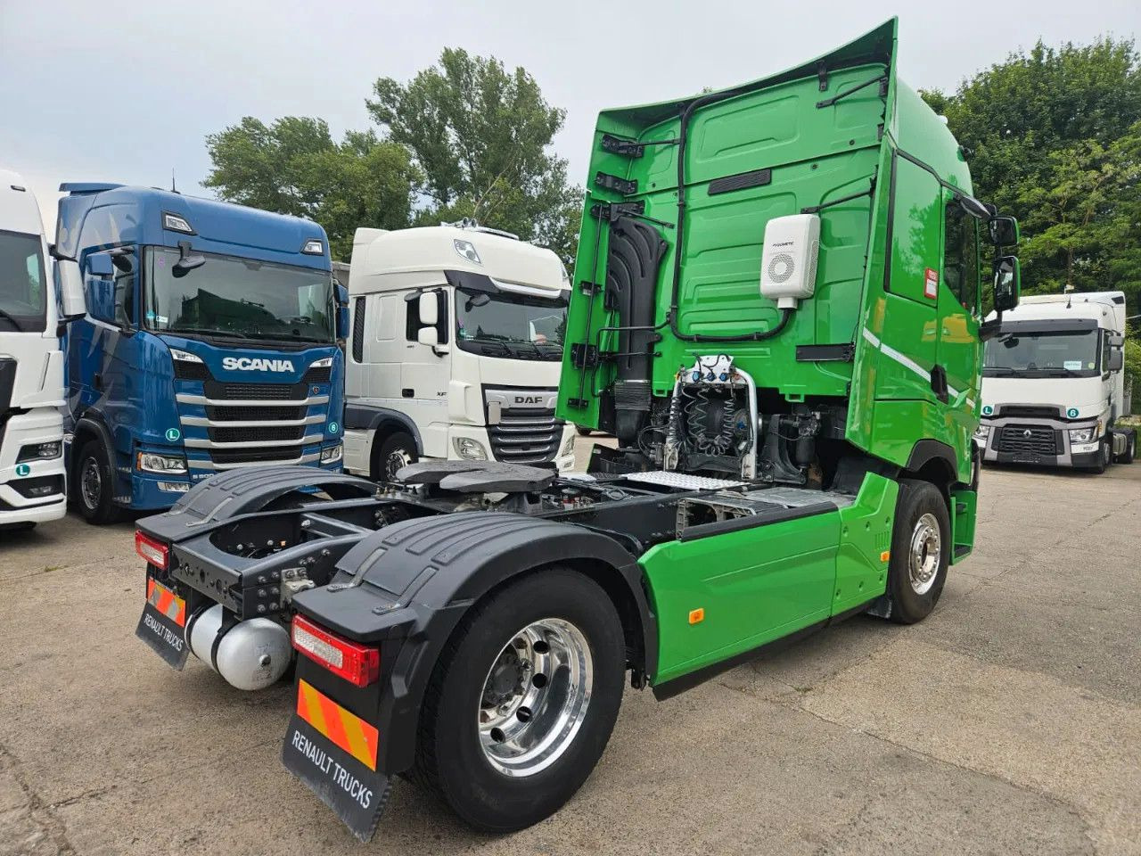 Renault T520 HSC, Navi, Standklima, Horns, Full Spoiler, - 트랙터 유닛 : 사진 4 Renault T520 HSC, Navi, Standklima, Horns, Full Spoiler, - 트랙터 유닛 : 사진 4