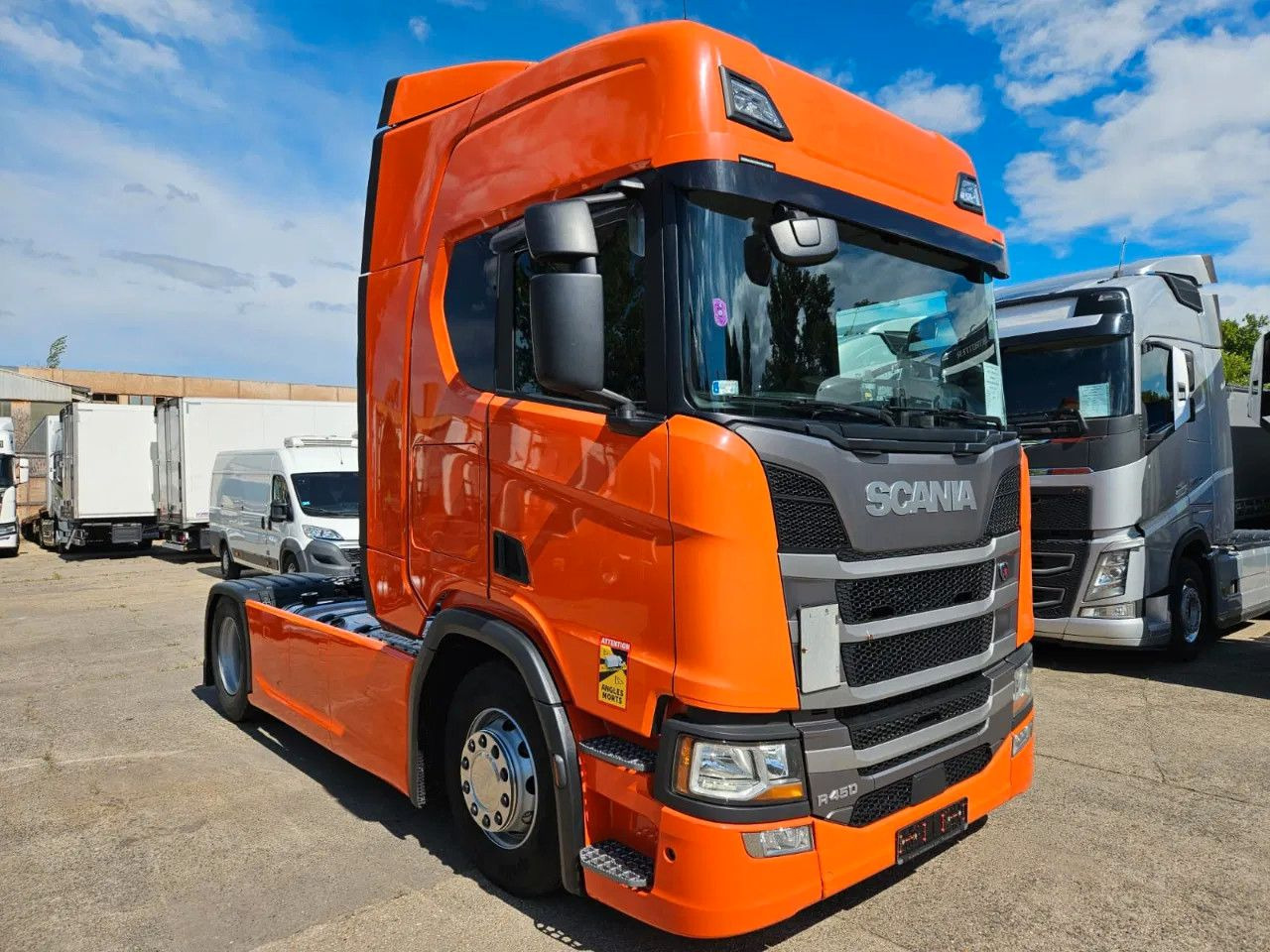 Scania R450 PTO, Standklima, Navi, New Smart2 tachograp - 트랙터 유닛 : 사진 2 Scania R450 PTO, Standklima, Navi, New Smart2 tachograp - 트랙터 유닛 : 사진 2