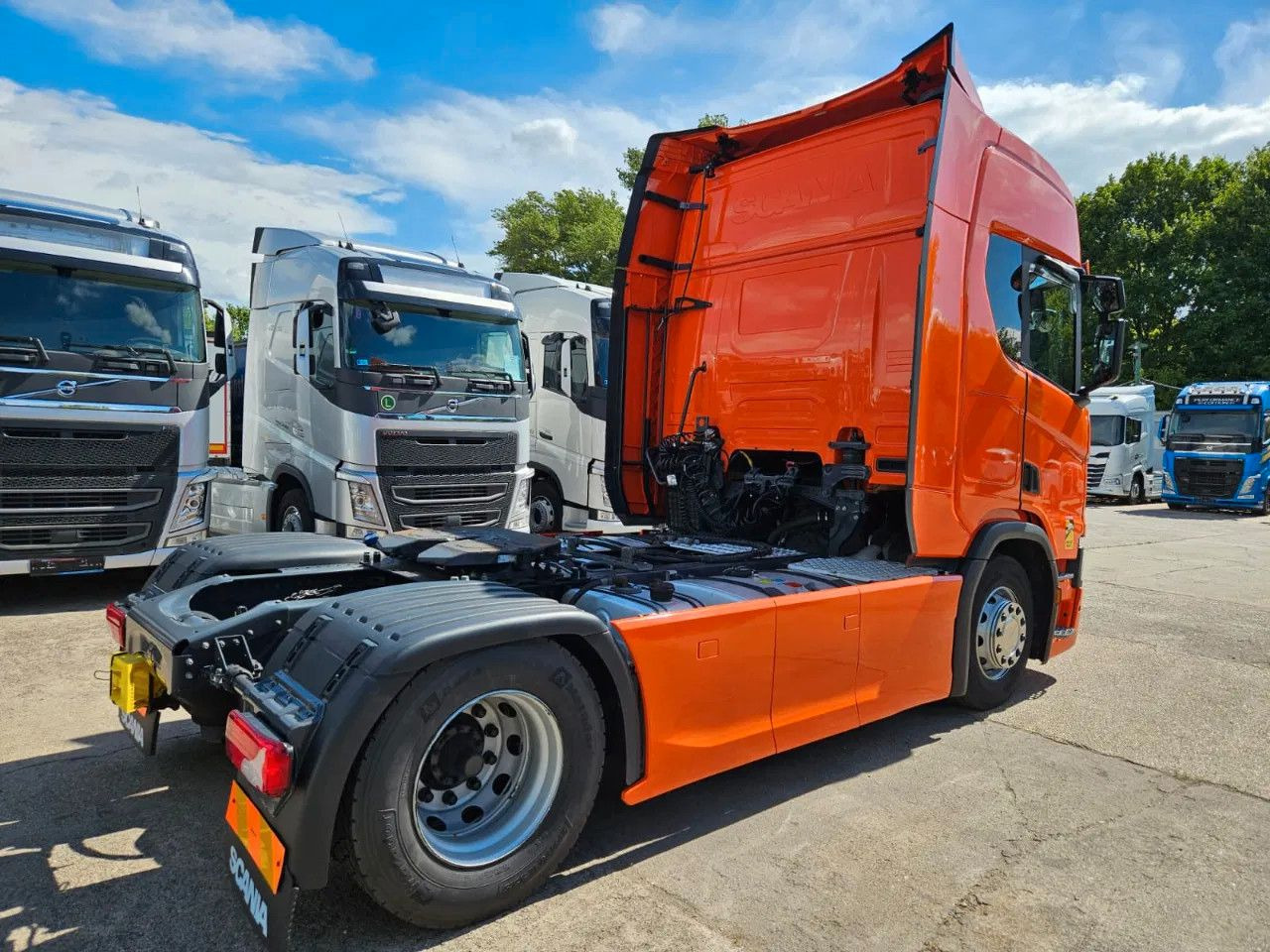 Scania R450 PTO, Standklima, Navi, New Smart2 tachograp - 트랙터 유닛 : 사진 4 Scania R450 PTO, Standklima, Navi, New Smart2 tachograp - 트랙터 유닛 : 사진 4