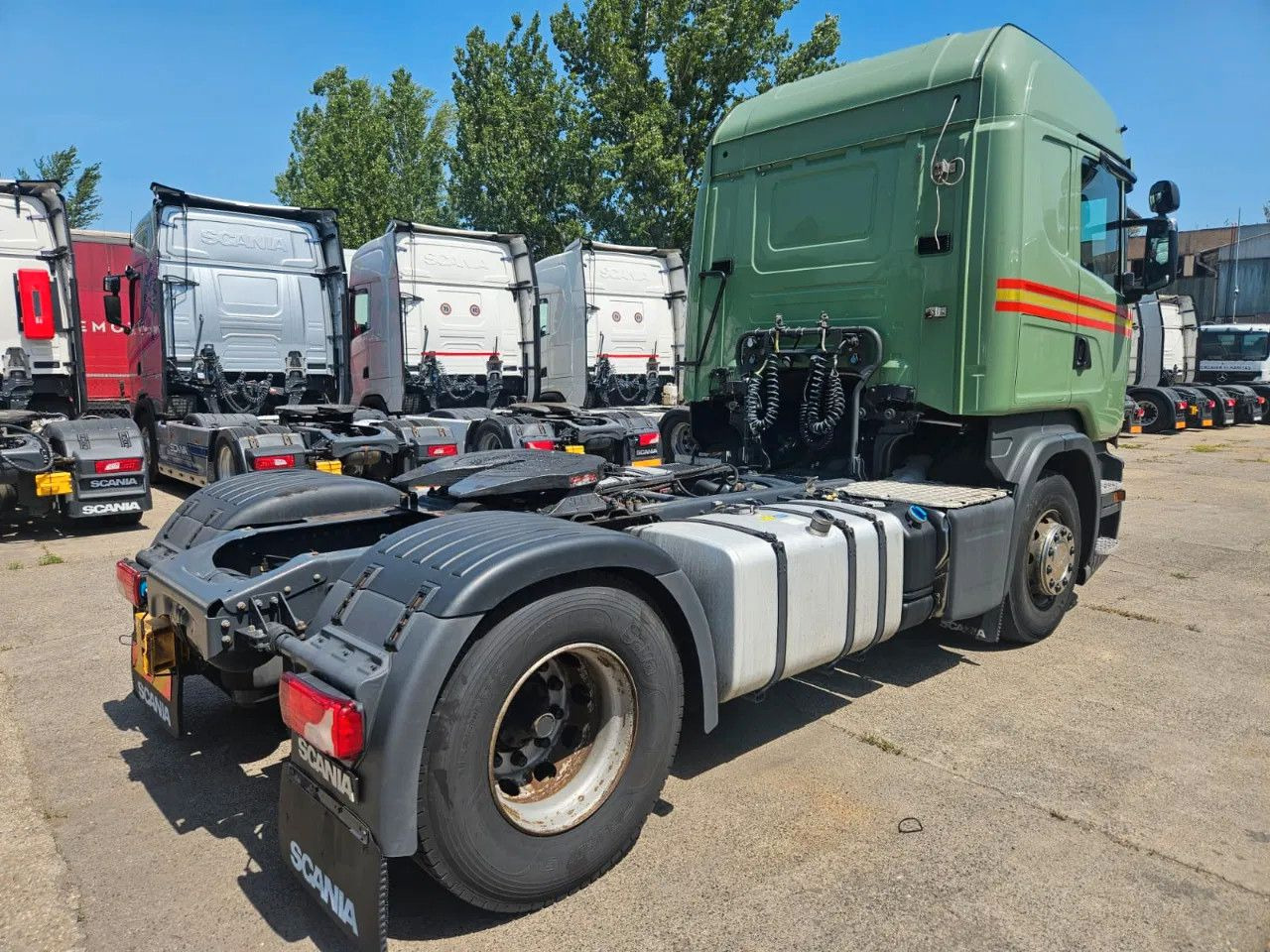 Scania R450 - 트랙터 유닛 : 사진 4 Scania R450 - 트랙터 유닛 : 사진 4