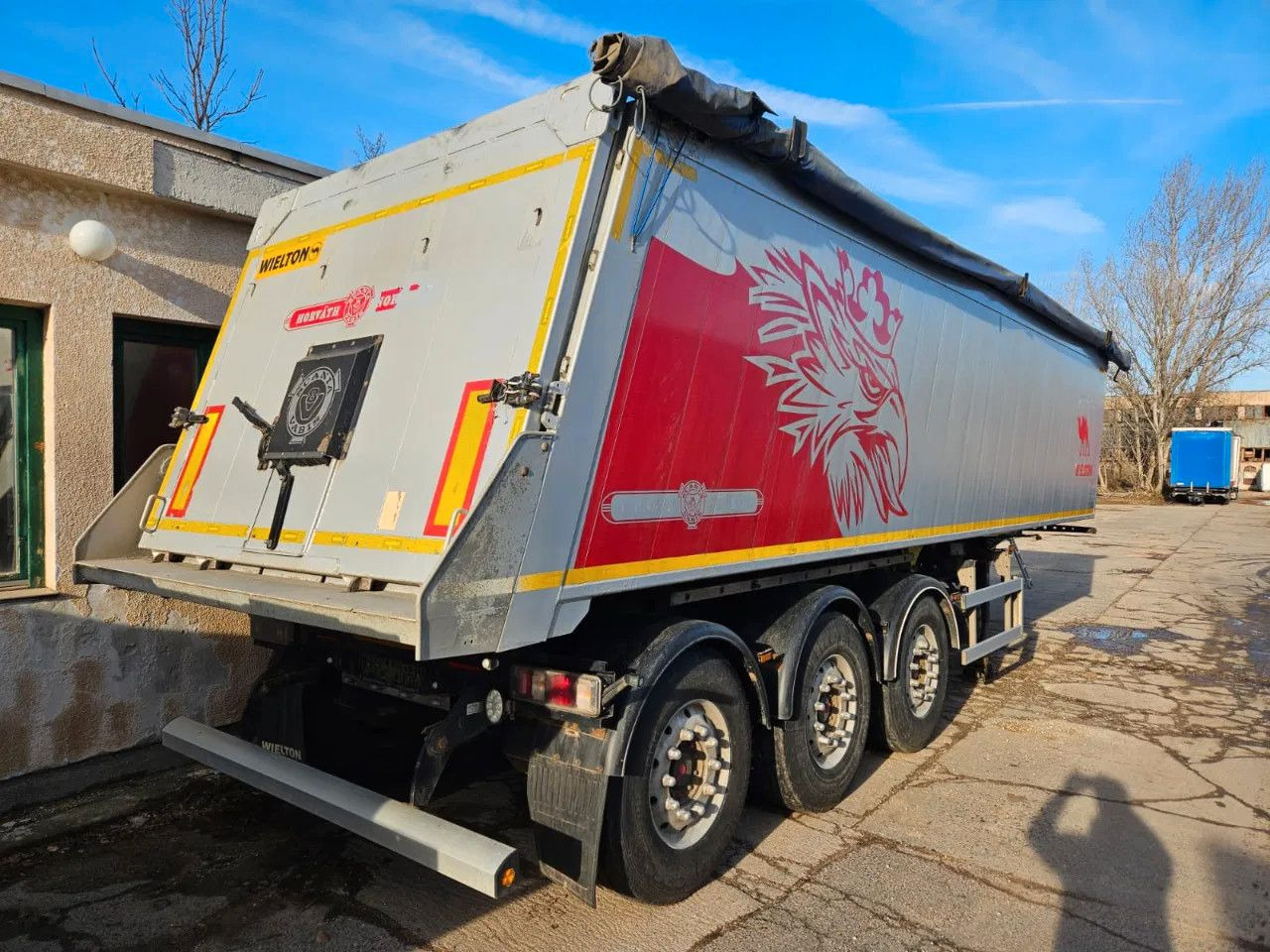 Wielton NW-3 38m3 Lifting Axle, Alloy w. 2 units in stoc - 덤프 세미 트레일러 : 사진 4 Wielton NW-3 38m3 Lifting Axle, Alloy w. 2 units in stoc - 덤프 세미 트레일러 : 사진 4