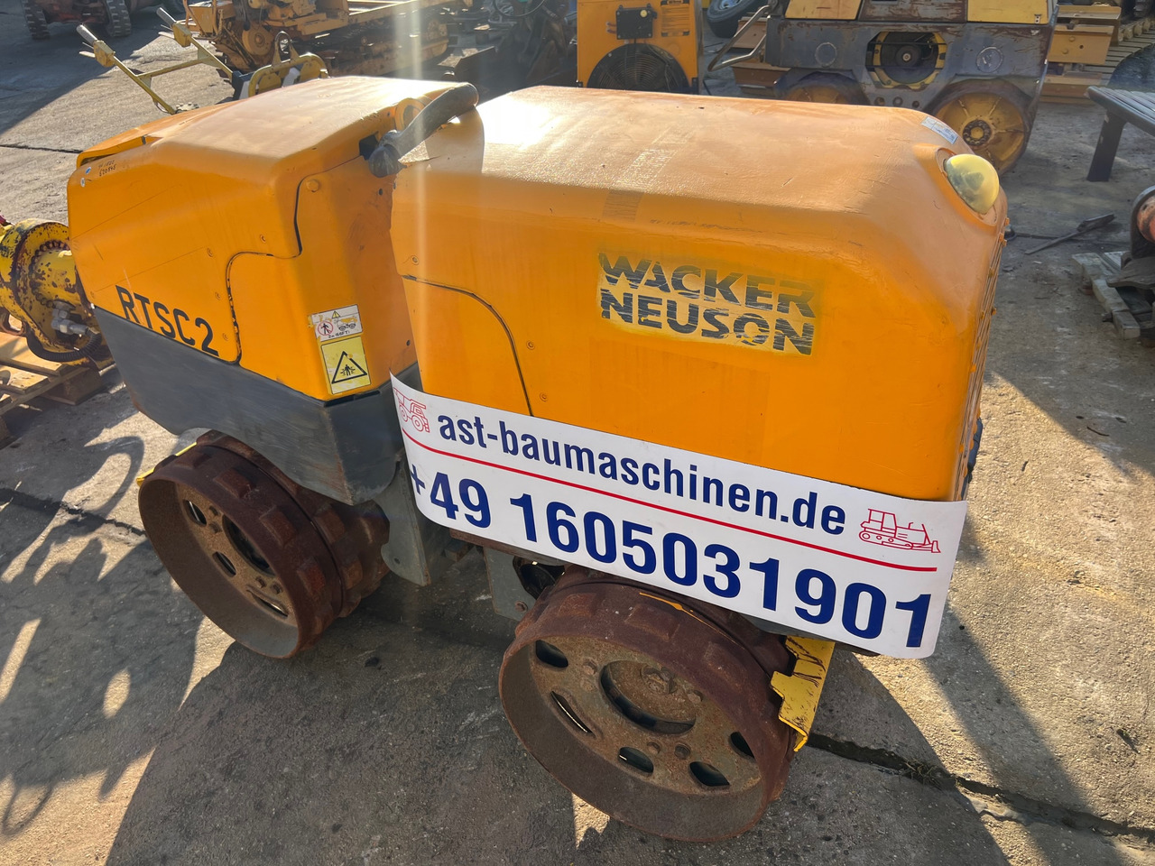 WACKER NEUSON RT82-SC 2 - 미니 롤러 : 사진 3 WACKER NEUSON RT82-SC 2 - 미니 롤러 : 사진 3