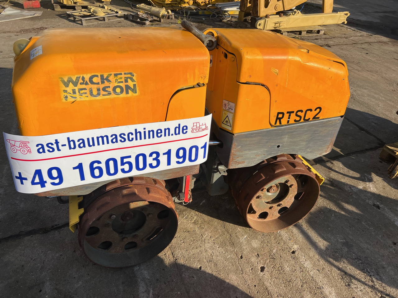 WACKER NEUSON RT82-SC 2 - 미니 롤러 : 사진 2 WACKER NEUSON RT82-SC 2 - 미니 롤러 : 사진 2