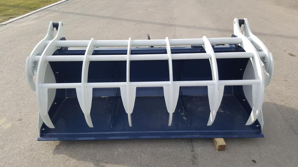 Greifschaufel 2,2m Euro Frontlader Kramer Volvo Radlader Cat - 로더 버킷 : 사진 1 Greifschaufel 2,2m Euro Frontlader Kramer Volvo Radlader Cat - 로더 버킷 : 사진 1