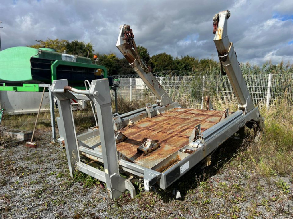 Abrollcontainer Abrollcont. als Meiller Absetzkipper - 후크 리프트 트럭 : 사진 1 Abrollcontainer Abrollcont. als Meiller Absetzkipper - 후크 리프트 트럭 : 사진 1