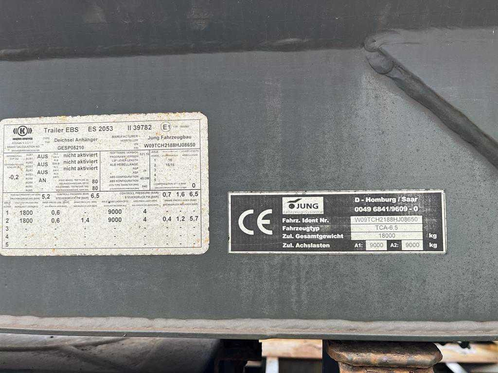Containeranhänger TCA 6,5 Apollo Containeranhäng - 롤오프/ 스킵 트레일러 : 사진 4 Containeranhänger TCA 6,5 Apollo Containeranhäng - 롤오프/ 스킵 트레일러 : 사진 4