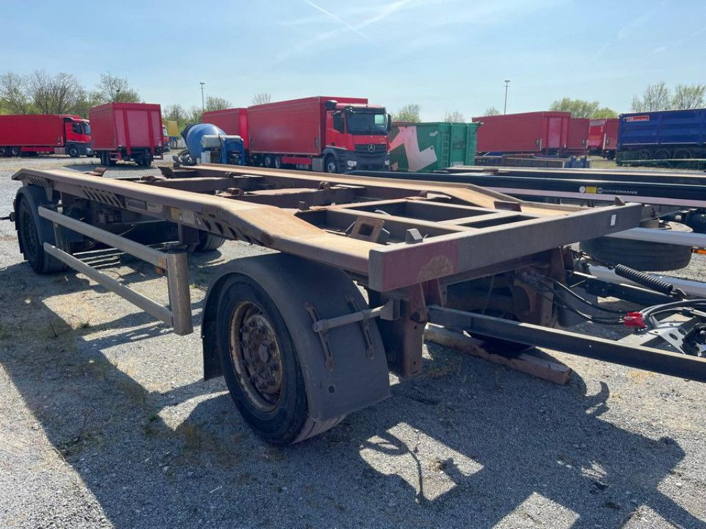 Hüffermann 2-achs Abrollanhänger HAR 18.70 Containeranhänge - 롤오프/ 스킵 트레일러 : 사진 2 Hüffermann 2-achs Abrollanhänger HAR 18.70 Containeranhänge - 롤오프/ 스킵 트레일러 : 사진 2