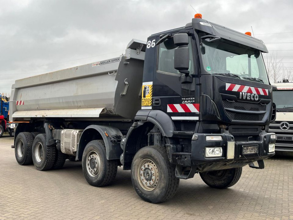 IVECO-MAGIRUS TRACKER AD450TW 4 Achs Muldenkipper Meiller - 덤프 : 사진 5 IVECO-MAGIRUS TRACKER AD450TW 4 Achs Muldenkipper Meiller - 덤프 : 사진 5