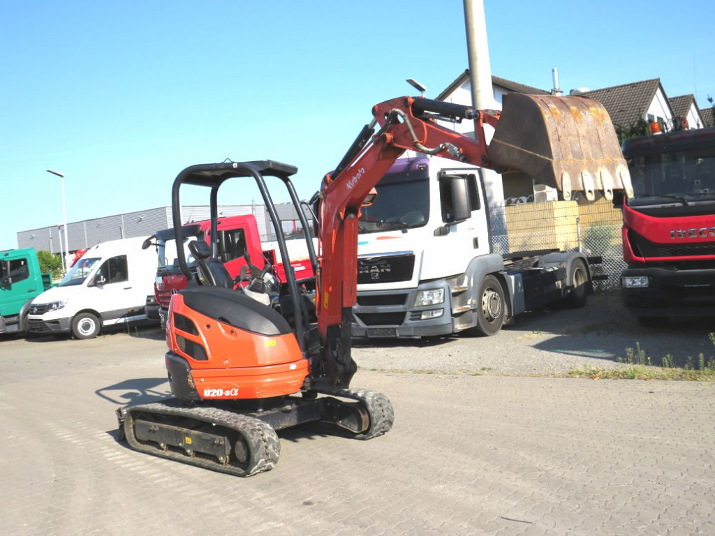 KUBOTA Minibagger U 20 - 3 Minibagger Kurzheck - 미니 굴삭기 : 사진 2 KUBOTA Minibagger U 20 - 3 Minibagger Kurzheck - 미니 굴삭기 : 사진 2