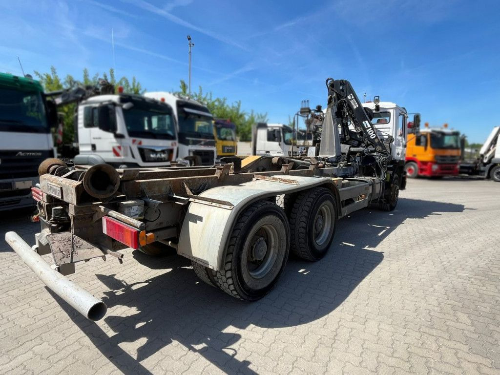 MAN F2000 27.342 6x4 Abrollkipper mit Kran - 후크 리프트 트럭, 크레인 트럭 : 사진 4 MAN F2000 27.342 6x4 Abrollkipper mit Kran - 후크 리프트 트럭, 크레인 트럭 : 사진 4