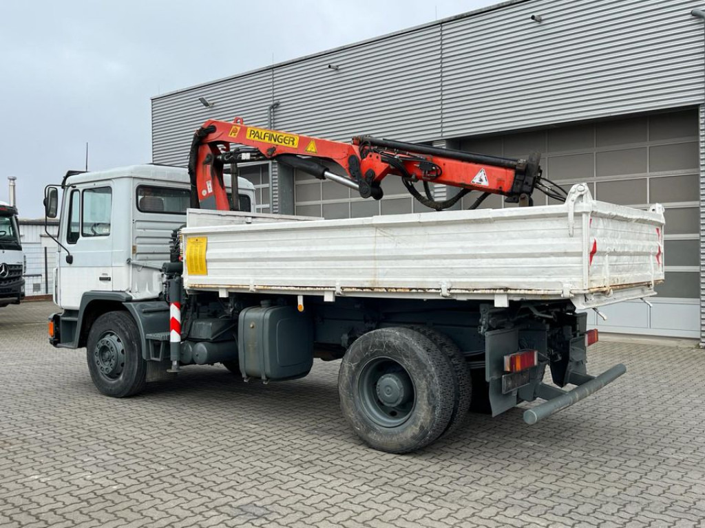 MAN F90 18.232 FK 2-Achs Kipper Kran Palf. PK 8000 - 덤프트럭, 크레인 트럭 : 사진 3 MAN F90 18.232 FK 2-Achs Kipper Kran Palf. PK 8000 - 덤프트럭, 크레인 트럭 : 사진 3