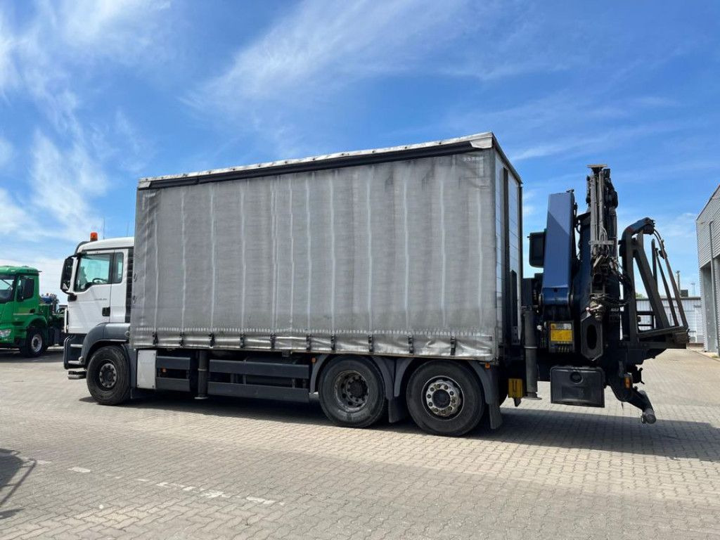 MAN TG-S 26.360 6x2-2LL Pritsche Heckkran 34m/to, Ji - 크레인 트럭 : 사진 4 MAN TG-S 26.360 6x2-2LL Pritsche Heckkran 34m/to, Ji - 크레인 트럭 : 사진 4