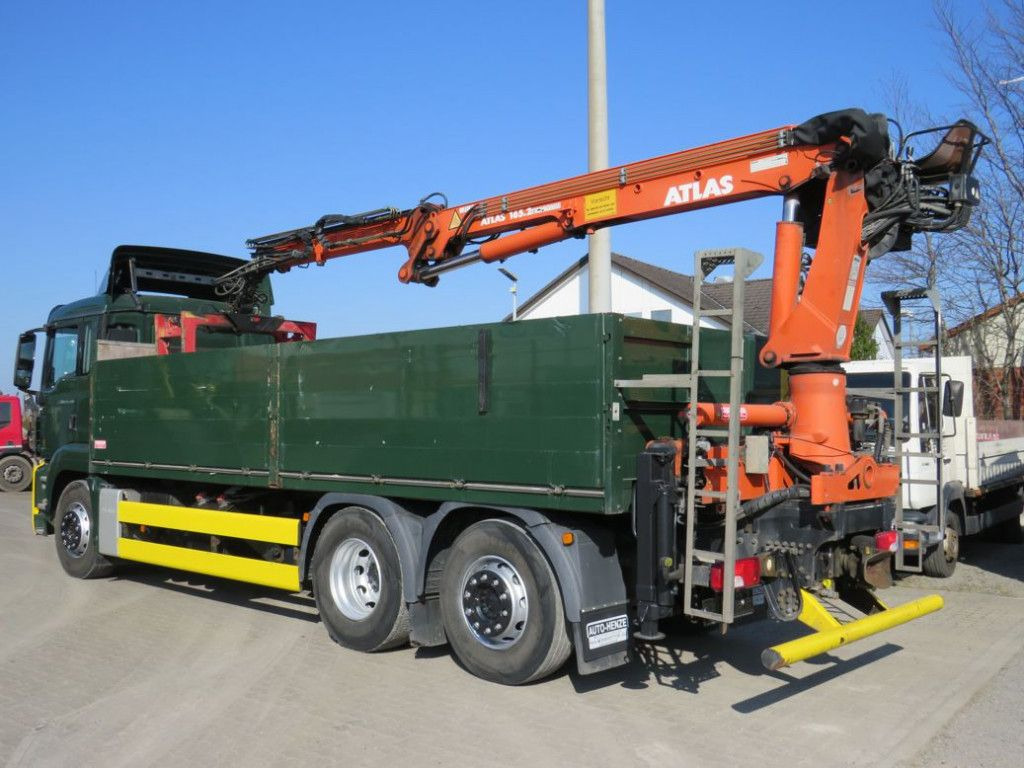 MAN TG-S 26.400 6x2-2 BL Pritsche Heckkran Atlas 165 - 트럭, 크레인 트럭 : 사진 3 MAN TG-S 26.400 6x2-2 BL Pritsche Heckkran Atlas 165 - 트럭, 크레인 트럭 : 사진 3
