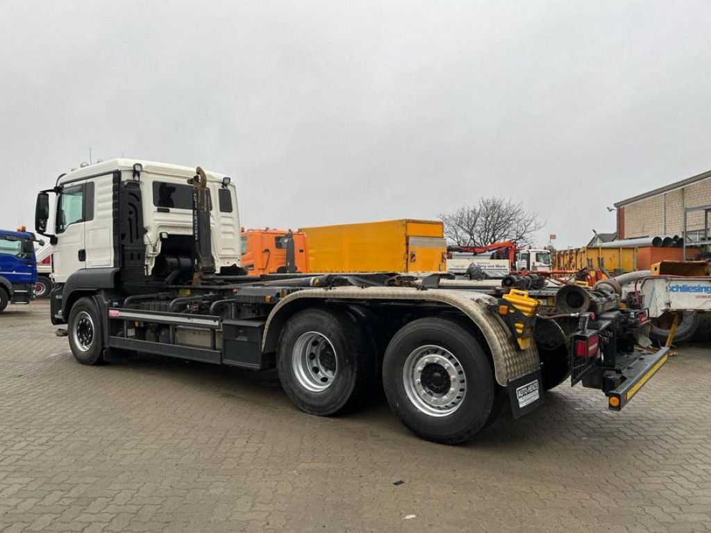 MAN TG-S 26.460 6x2-2 BL Abrollkipper Meiller, Funk - 후크 리프트 트럭 : 사진 3 MAN TG-S 26.460 6x2-2 BL Abrollkipper Meiller, Funk - 후크 리프트 트럭 : 사진 3