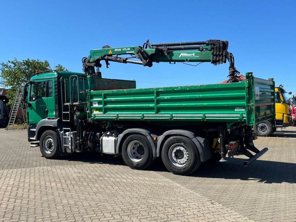 MAN TG-S 28.480 6x4H-4 BL 3-Achs Kipper Kran Funk Li - 덤프트럭, 크레인 트럭 : 사진 4 MAN TG-S 28.480 6x4H-4 BL 3-Achs Kipper Kran Funk Li - 덤프트럭, 크레인 트럭 : 사진 4