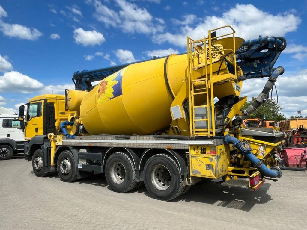 MAN TG-S 35.360 8x4 BB Pumi Pumi 24mKolbenpumpe deut - 콘크리트 펌프 트럭 : 사진 3 MAN TG-S 35.360 8x4 BB Pumi Pumi 24mKolbenpumpe deut - 콘크리트 펌프 트럭 : 사진 3