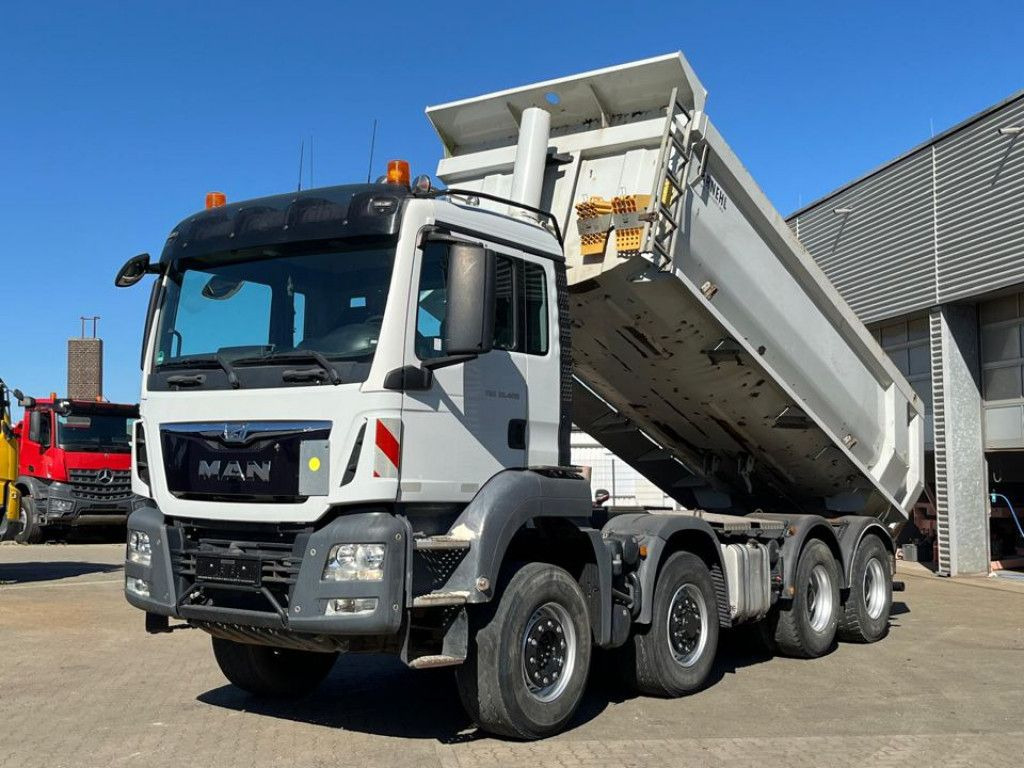 MAN TG-S 35.400 8x6H 4 Achs Muldenkipper Carnehl - 스킵 로더 트럭 : 사진 1 MAN TG-S 35.400 8x6H 4 Achs Muldenkipper Carnehl - 스킵 로더 트럭 : 사진 1