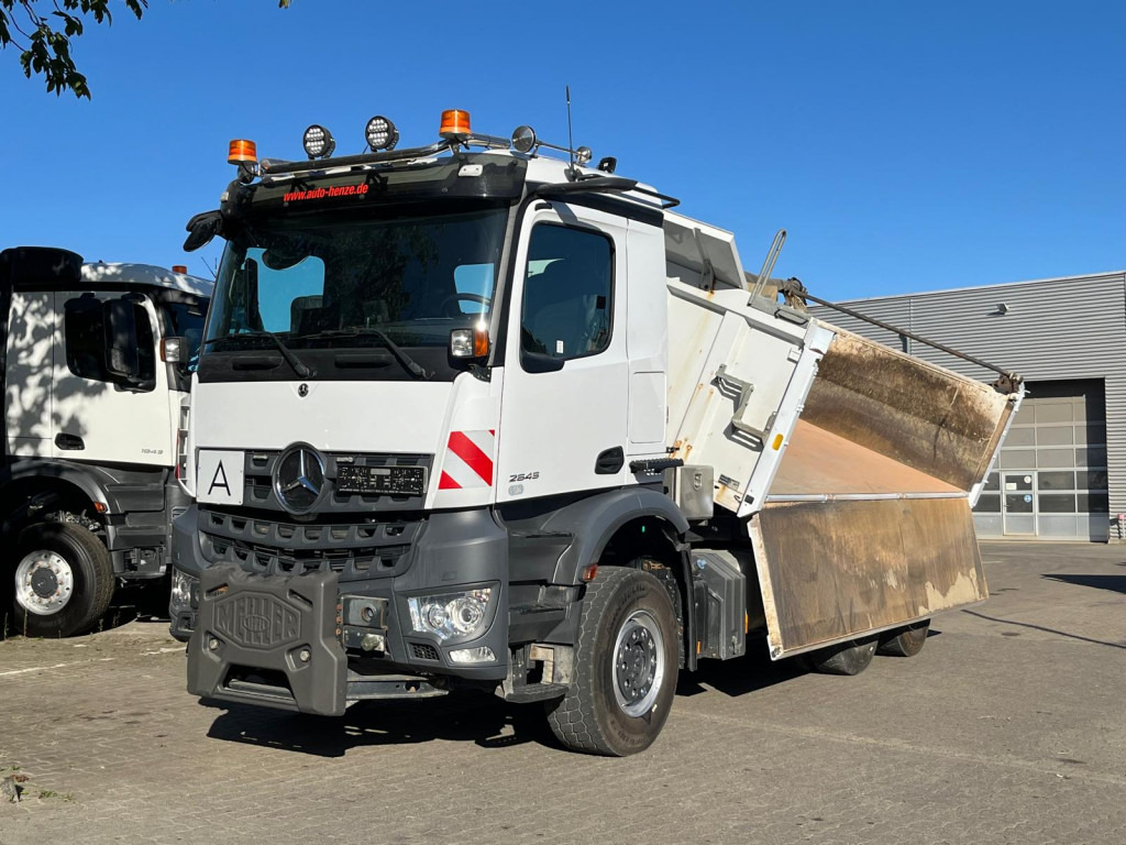 MERCEDES-BENZ Arocs 2645 K 6x4 3-Achs Kipper gr. Meiller Bordmatik 2 Stempel - 덤프트럭 : 사진 1 MERCEDES-BENZ Arocs 2645 K 6x4 3-Achs Kipper gr. Meiller Bordmatik 2 Stempel - 덤프트럭 : 사진 1