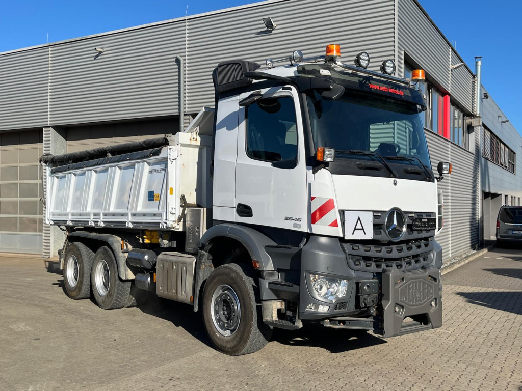 MERCEDES-BENZ Arocs 2645 K 6x4 3-Achs Kipper gr. Meiller Bordmatik 2 Stempel - 덤프트럭 : 사진 5 MERCEDES-BENZ Arocs 2645 K 6x4 3-Achs Kipper gr. Meiller Bordmatik 2 Stempel - 덤프트럭 : 사진 5