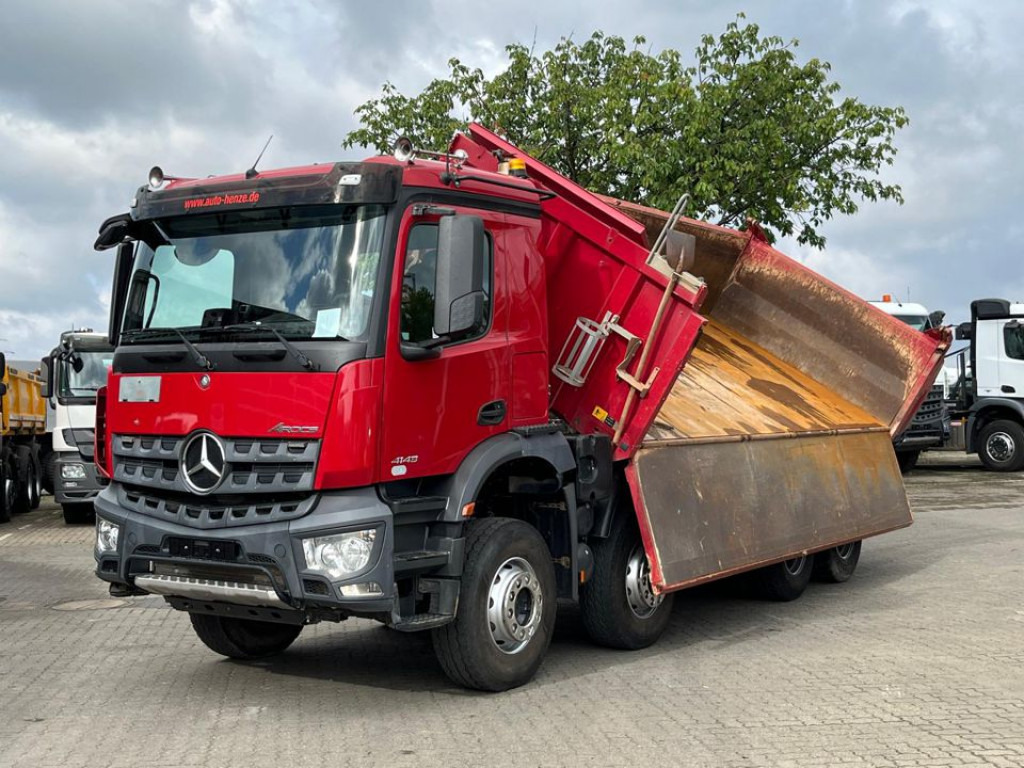 MERCEDES-BENZ Arocs 4143 8x4 4-Achs Kipper Meiller Bordmatik - 덤프트럭 : 사진 1 MERCEDES-BENZ Arocs 4143 8x4 4-Achs Kipper Meiller Bordmatik - 덤프트럭 : 사진 1