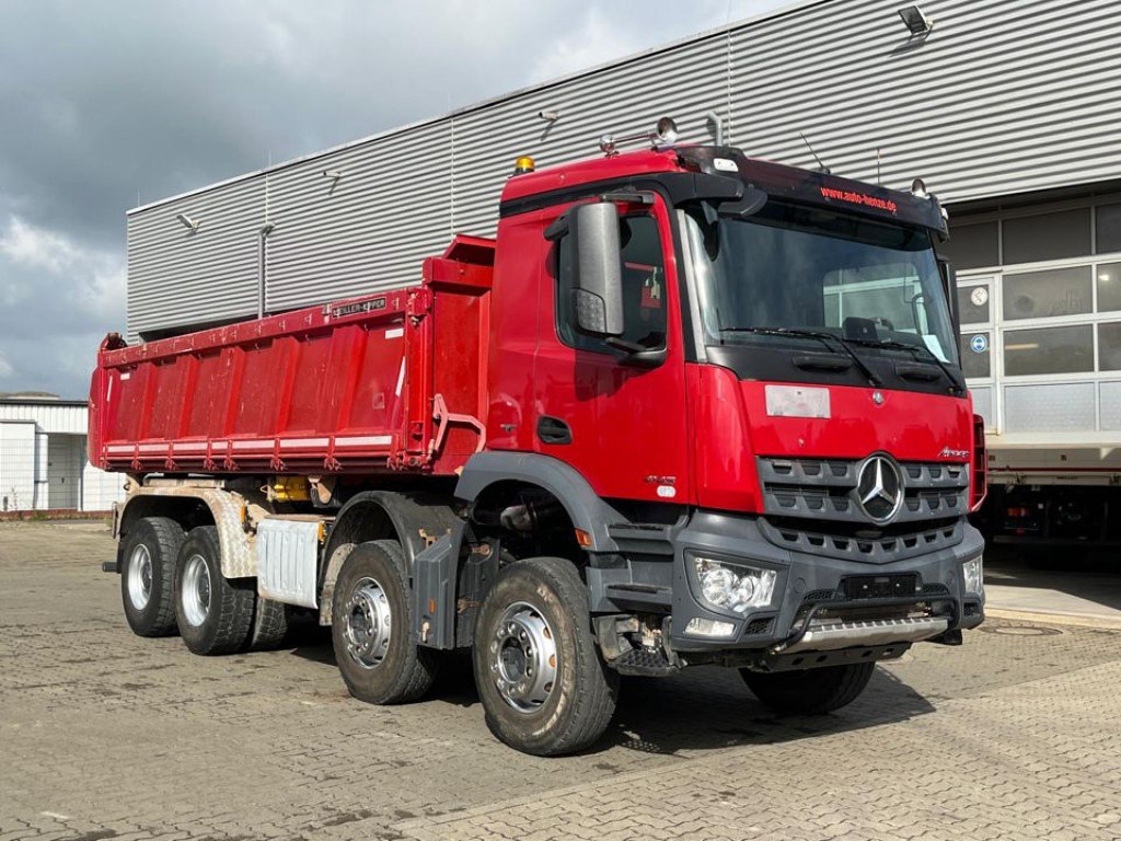 MERCEDES-BENZ Arocs 4143 8x4 4-Achs Kipper Meiller Bordmatik - 덤프트럭 : 사진 4 MERCEDES-BENZ Arocs 4143 8x4 4-Achs Kipper Meiller Bordmatik - 덤프트럭 : 사진 4
