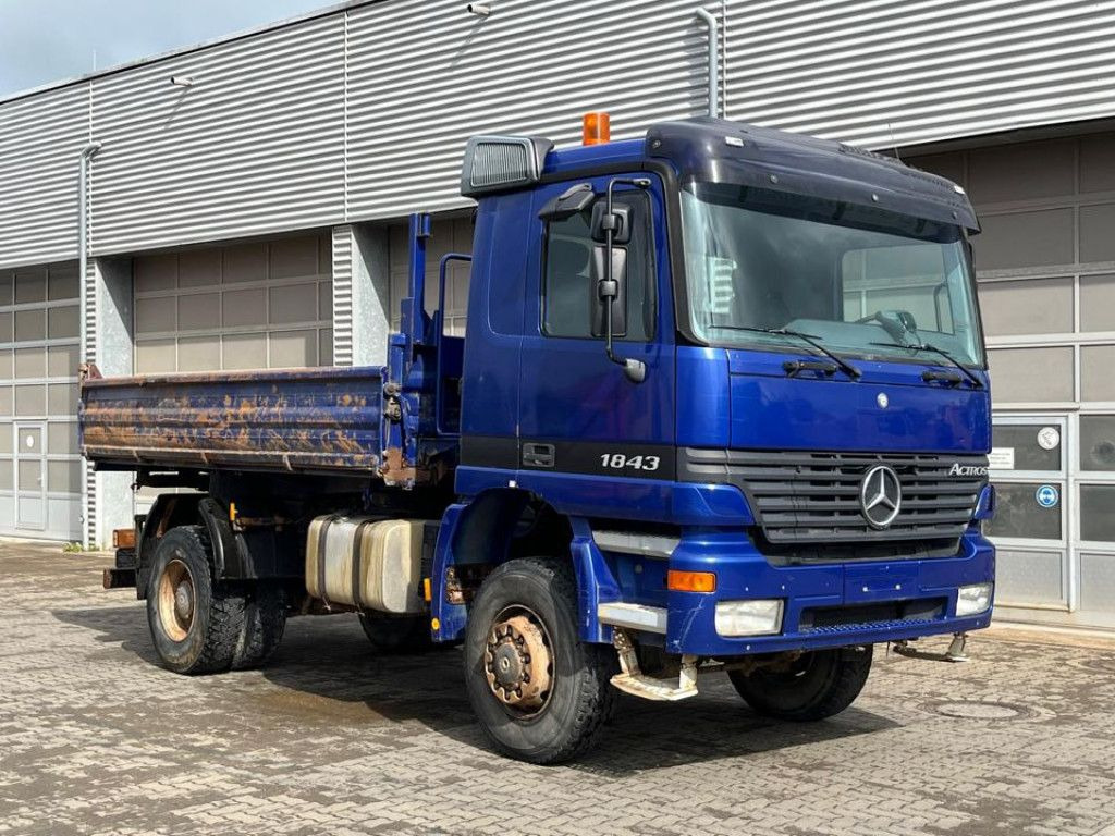 Mercedes-Benz Actros 1843 AK 2-Achs Allradkipper Meiller - 덤프트럭 : 사진 2 Mercedes-Benz Actros 1843 AK 2-Achs Allradkipper Meiller - 덤프트럭 : 사진 2