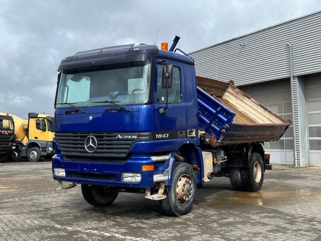 Mercedes-Benz Actros 1843 AK 2-Achs Allradkipper Meiller - 덤프트럭 : 사진 1 Mercedes-Benz Actros 1843 AK 2-Achs Allradkipper Meiller - 덤프트럭 : 사진 1