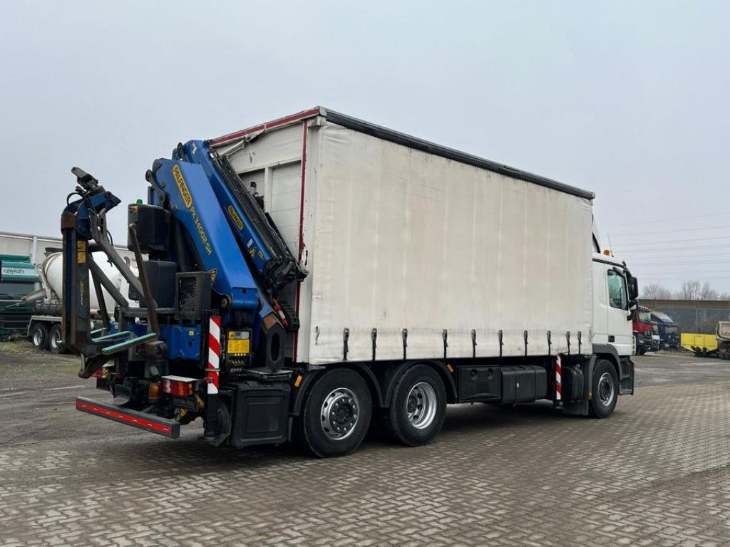 Mercedes-Benz Actros 2541 L6x2 Pritsche Heckkran 34m/to, Jib, - 크레인 트럭, 커튼사이더 트럭 : 사진 5 Mercedes-Benz Actros 2541 L6x2 Pritsche Heckkran 34m/to, Jib, - 크레인 트럭, 커튼사이더 트럭 : 사진 5