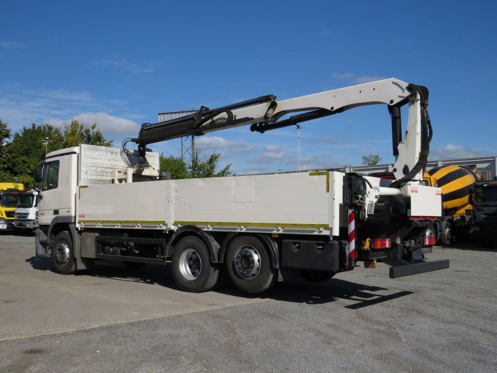 Mercedes-Benz Actros 2541 L6x2 Pritsche Heckkran Funk - 크레인 트럭, 드롭사이드/ 플랫베드 트럭 : 사진 4 Mercedes-Benz Actros 2541 L6x2 Pritsche Heckkran Funk - 크레인 트럭, 드롭사이드/ 플랫베드 트럭 : 사진 4