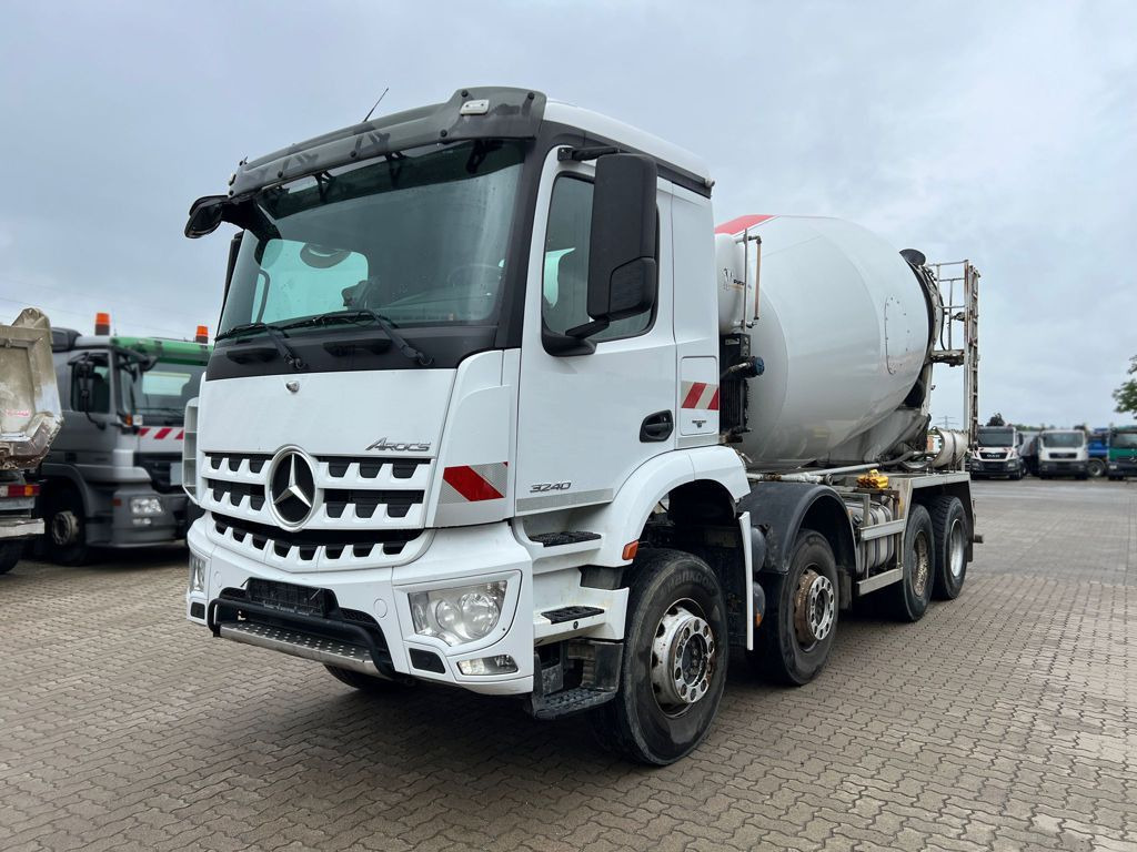 Mercedes-Benz Arocs 3240 B 8x4 Betonmischer Deutsch Top AP Ach - 콘크리트 믹서 트럭 : 사진 1 Mercedes-Benz Arocs 3240 B 8x4 Betonmischer Deutsch Top AP Ach - 콘크리트 믹서 트럭 : 사진 1