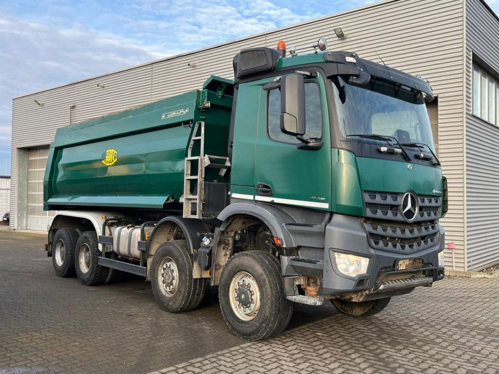 Mercedes-Benz Arocs 4145 8x8 4 Achs Muldenkipper Meiller - 덤프트럭 : 사진 2 Mercedes-Benz Arocs 4145 8x8 4 Achs Muldenkipper Meiller - 덤프트럭 : 사진 2