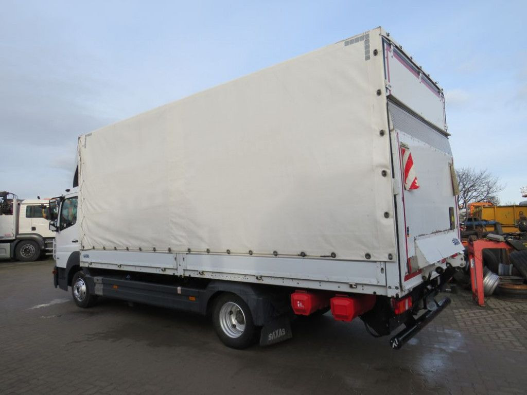 Mercedes-Benz Atego 818 L Pritsche LBW LBW 1 to AHK+Luftans - 커튼 사이드 밴 : 사진 3 Mercedes-Benz Atego 818 L Pritsche LBW LBW 1 to AHK+Luftans - 커튼 사이드 밴 : 사진 3