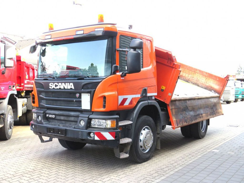 Scania P 410 4x2 2-Achs Kipper Meiller Bordmatik - 덤프트럭 : 사진 1 Scania P 410 4x2 2-Achs Kipper Meiller Bordmatik - 덤프트럭 : 사진 1