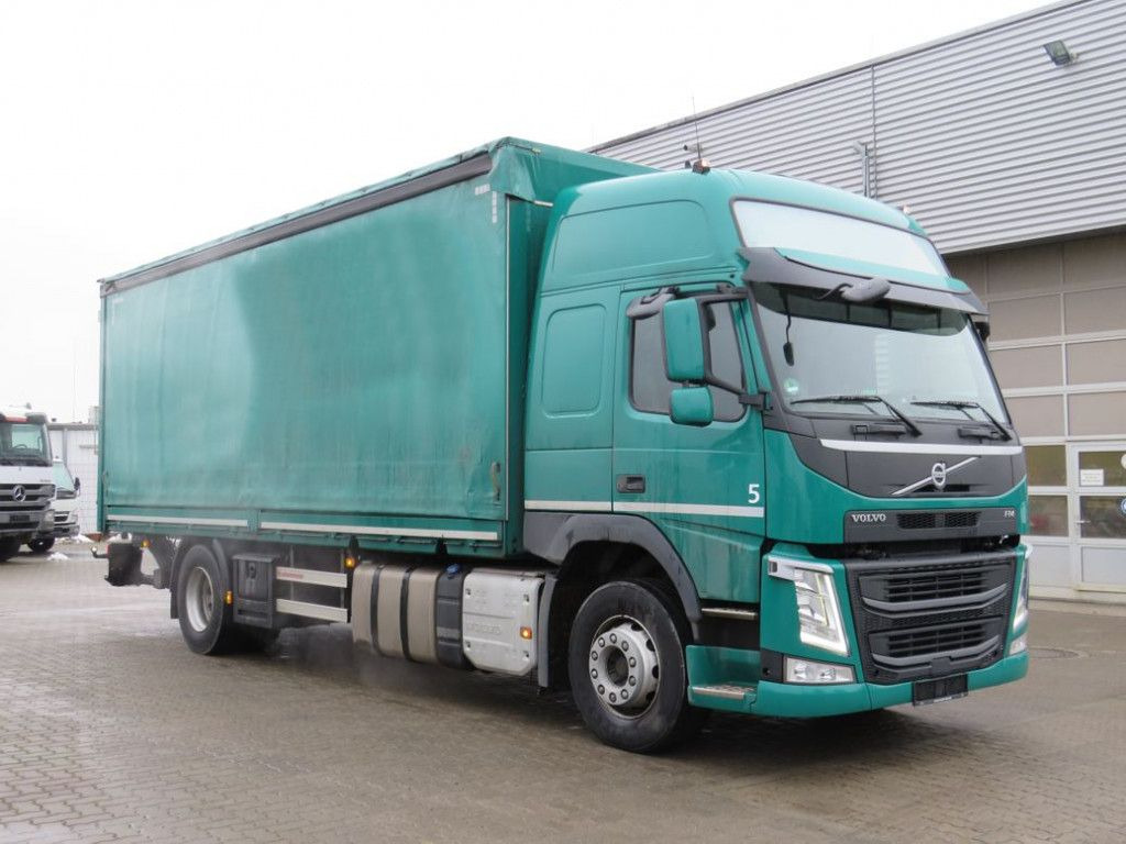 Volvo FM 380 Pritsche LBW LBW 2to Tautli.+Edscha - 커튼사이더 트럭 : 사진 2 Volvo FM 380 Pritsche LBW LBW 2to Tautli.+Edscha - 커튼사이더 트럭 : 사진 2