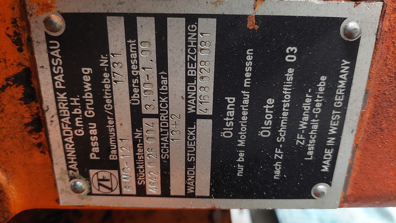 Schopf F106 spare parts - 예비 부속 지상 지원 장비 용 : 사진 3 Schopf F106 spare parts - 예비 부속 지상 지원 장비 용 : 사진 3