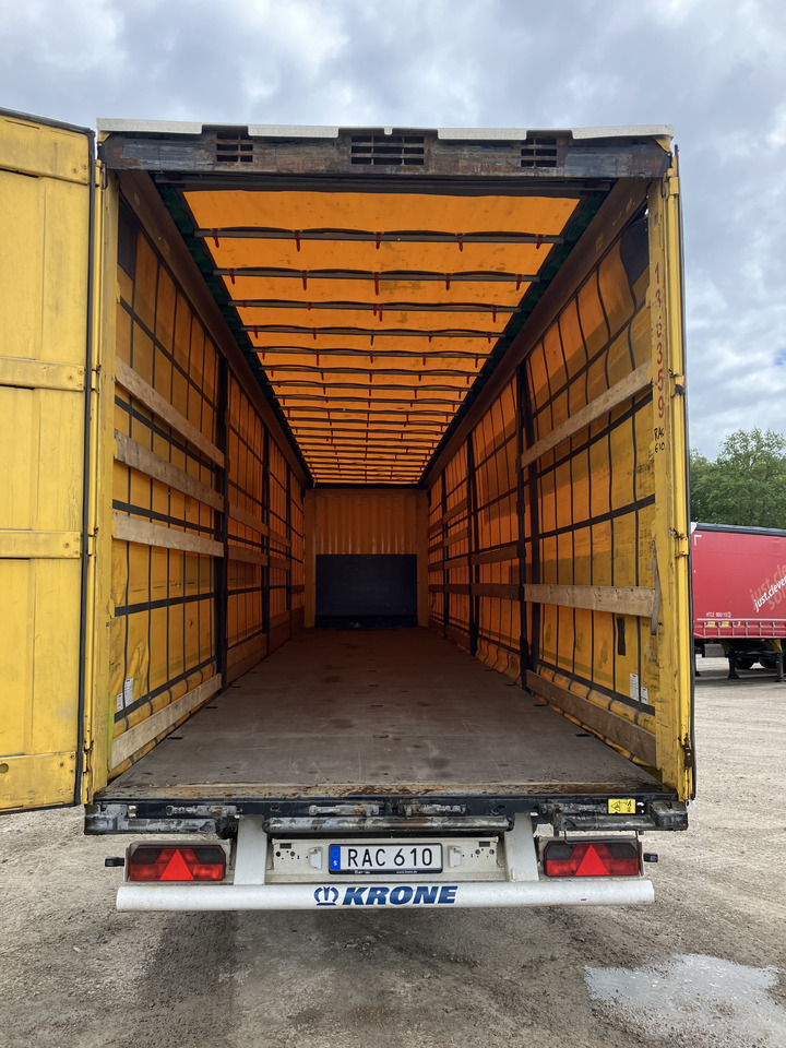 KRONE MEGA CURTAIN - LIFTING ROOF - HUCKEPACK - 커튼사이더 세미 트레일러 : 사진 3 KRONE MEGA CURTAIN - LIFTING ROOF - HUCKEPACK - 커튼사이더 세미 트레일러 : 사진 3