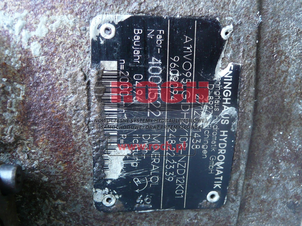 BRUENINGHAUS HYDROMATIK A11VO95LG1DH2/10R-NZD12K01 96.09.094 248.22.23.39 + 2714036823 05017037 - 유압 펌프 : 사진 2 BRUENINGHAUS HYDROMATIK A11VO95LG1DH2/10R-NZD12K01 96.09.094 248.22.23.39 + 2714036823 05017037 - 유압 펌프 : 사진 2