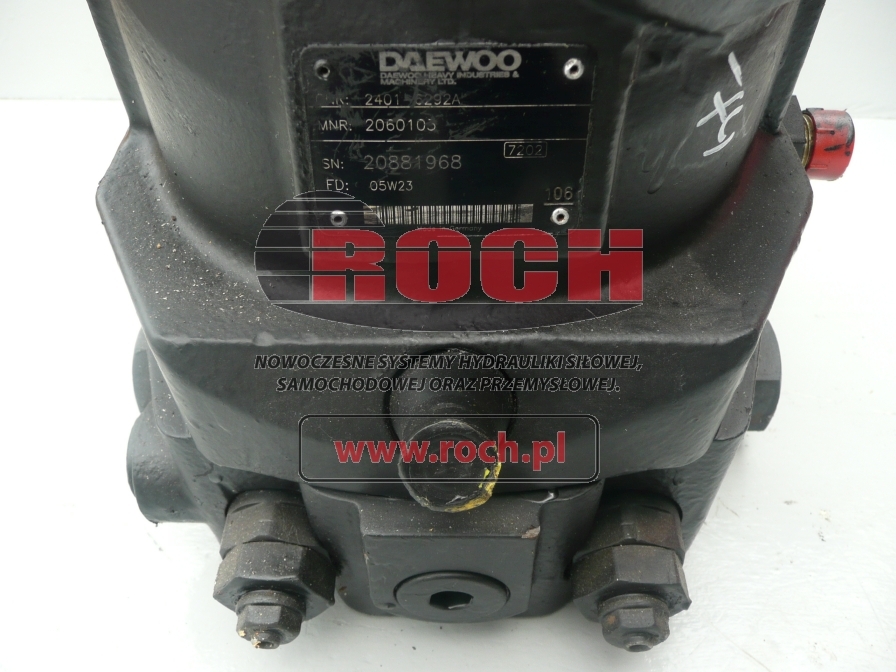 DAEWOO 2060103 2401-6292A 05W23 - 유압 모터 크롤러 굴삭기 용 : 사진 2 DAEWOO 2060103 2401-6292A 05W23 - 유압 모터 크롤러 굴삭기 용 : 사진 2