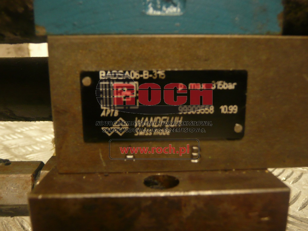REXROTH DGMS33LX10R + 99909558 - 2 SEKCYJNY + HSA 06A001-31N00 + 4WE6M61/EG24N9K4 + 02138916 24VDC 1,25A + 4WE6RB61/EG24N9K4 + 021389 E59 24VDC 1,25A - 유압 밸브 : 사진 2 REXROTH DGMS33LX10R + 99909558 - 2 SEKCYJNY + HSA 06A001-31N00 + 4WE6M61/EG24N9K4 + 02138916 24VDC 1,25A + 4WE6RB61/EG24N9K4 + 021389 E59 24VDC 1,25A - 유압 밸브 : 사진 2