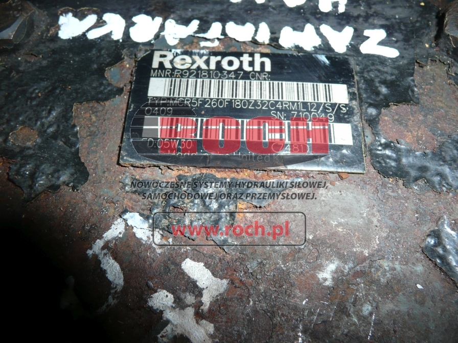 REXROTH MCR5F260F180Z32C4RM1L12/S/S 0409 - 유압 모터 지자체/ 특수 차량 용 : 사진 2 REXROTH MCR5F260F180Z32C4RM1L12/S/S 0409 - 유압 모터 지자체/ 특수 차량 용 : 사진 2
