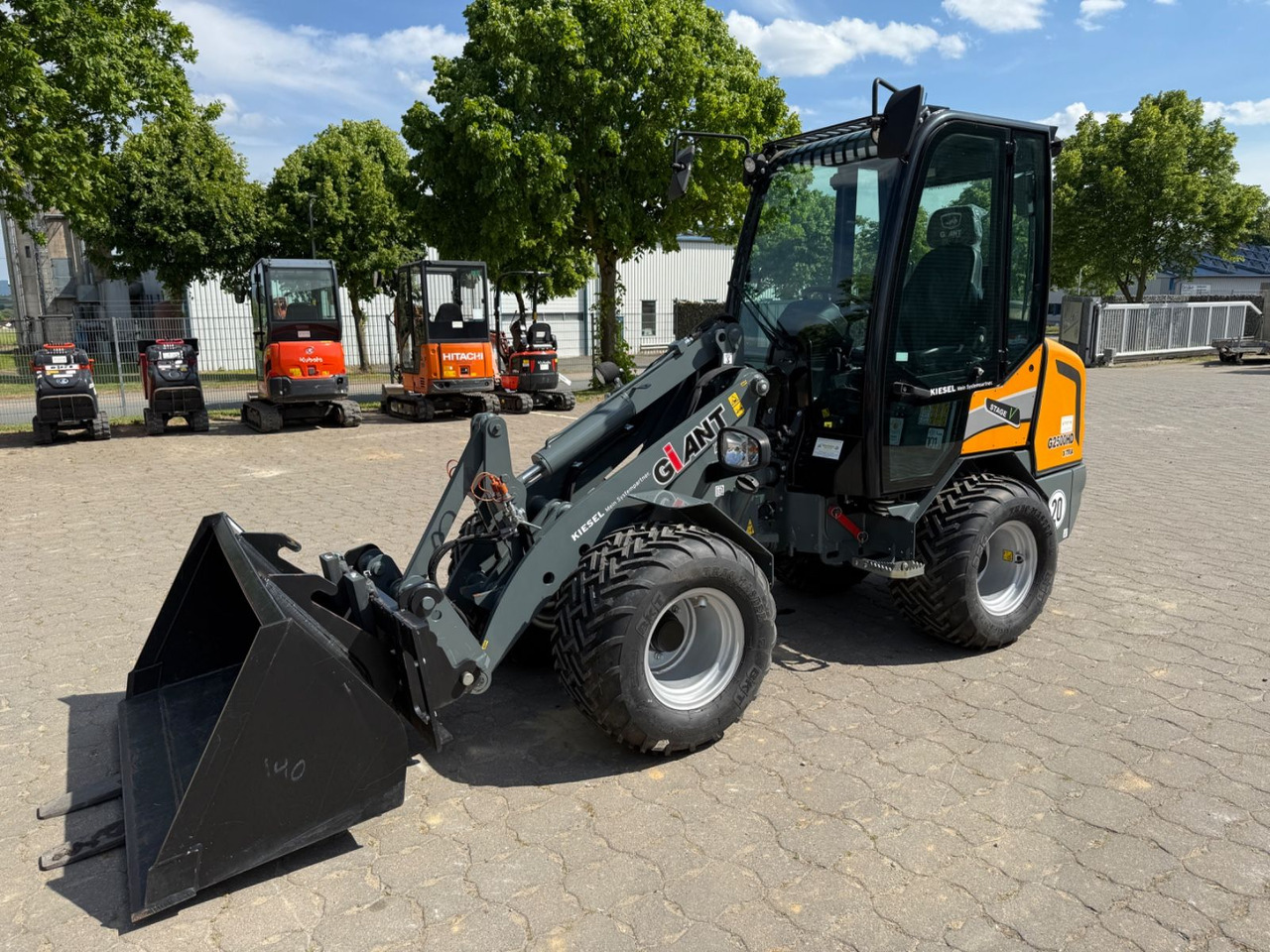 Giant G2500 HD X-TRA, Bj 20, SW, Schaufel, Gabel - 휠 로더 : 사진 1 Giant G2500 HD X-TRA, Bj 20, SW, Schaufel, Gabel - 휠 로더 : 사진 1