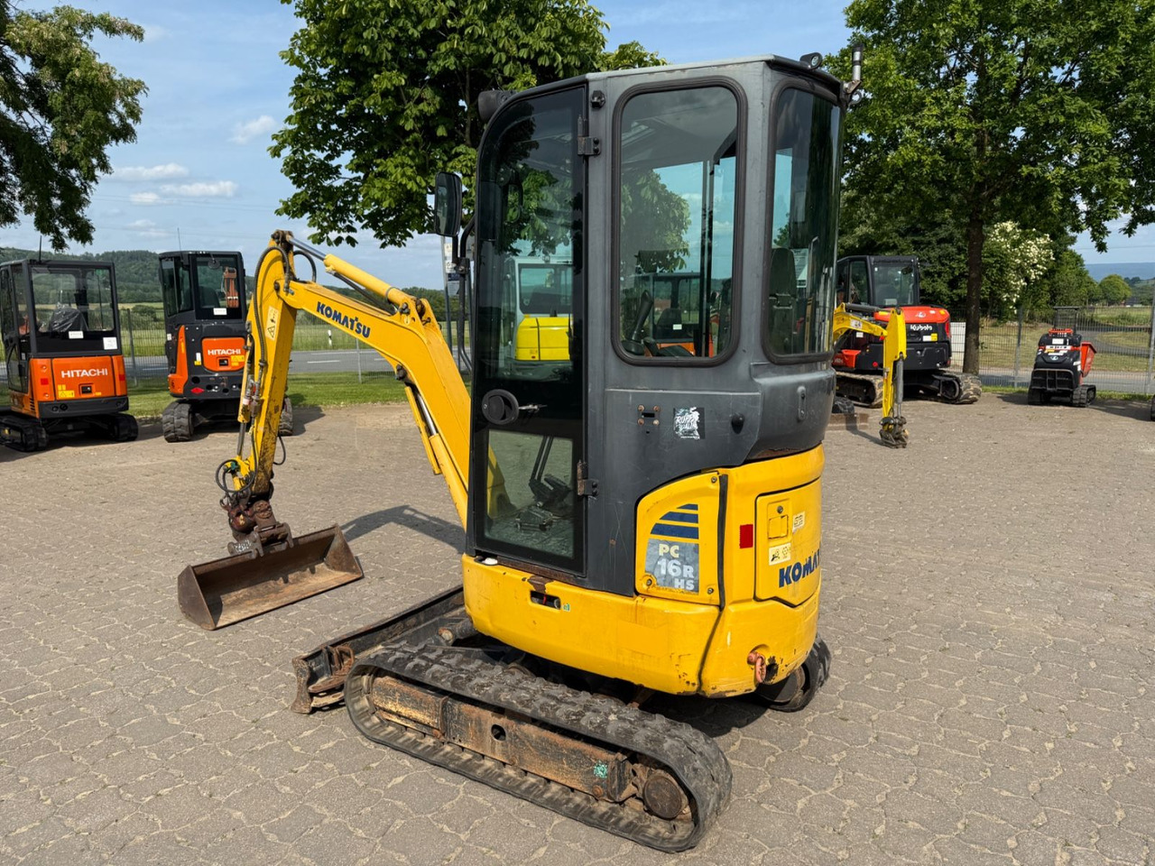 Komatsu PC 16R-3HS, Bj 17, 2210 BH, Tilt mit HS01, GL - 미니 굴삭기 : 사진 2 Komatsu PC 16R-3HS, Bj 17, 2210 BH, Tilt mit HS01, GL - 미니 굴삭기 : 사진 2