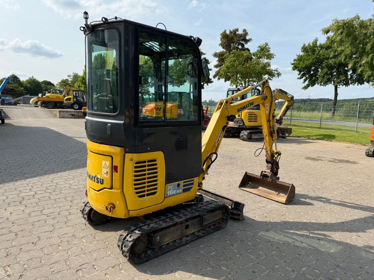 Komatsu PC 16R-3HS, Bj 17, 2210 BH, Tilt mit HS01, GL - 미니 굴삭기 : 사진 4 Komatsu PC 16R-3HS, Bj 17, 2210 BH, Tilt mit HS01, GL - 미니 굴삭기 : 사진 4