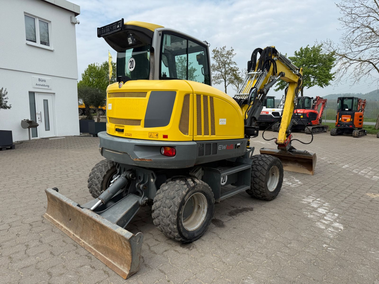 Wacker EW 65, Bj 18, 855 BH, VA, Breitreifen HS03, TOP - 휠 굴삭기 : 사진 3 Wacker EW 65, Bj 18, 855 BH, VA, Breitreifen HS03, TOP - 휠 굴삭기 : 사진 3